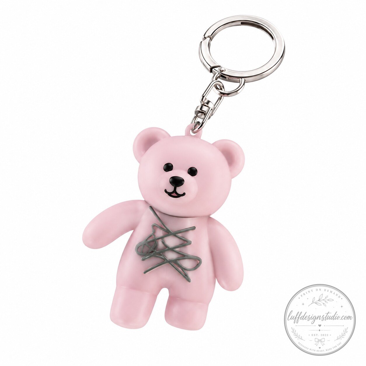"Top Trendy Starbucks and Toy Story Accessories You Need Now" 3 Starbucks Teddy Bear Coquette Ribbon Corset Key Chain