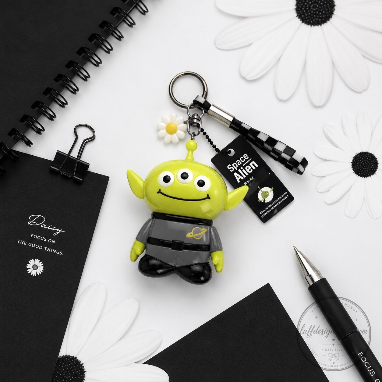 "Top Trendy Starbucks and Toy Story Accessories You Need Now" 4 TOY STORY PEACEMINUSONE THE FIRST FAN ALIEN KEY CHAIN