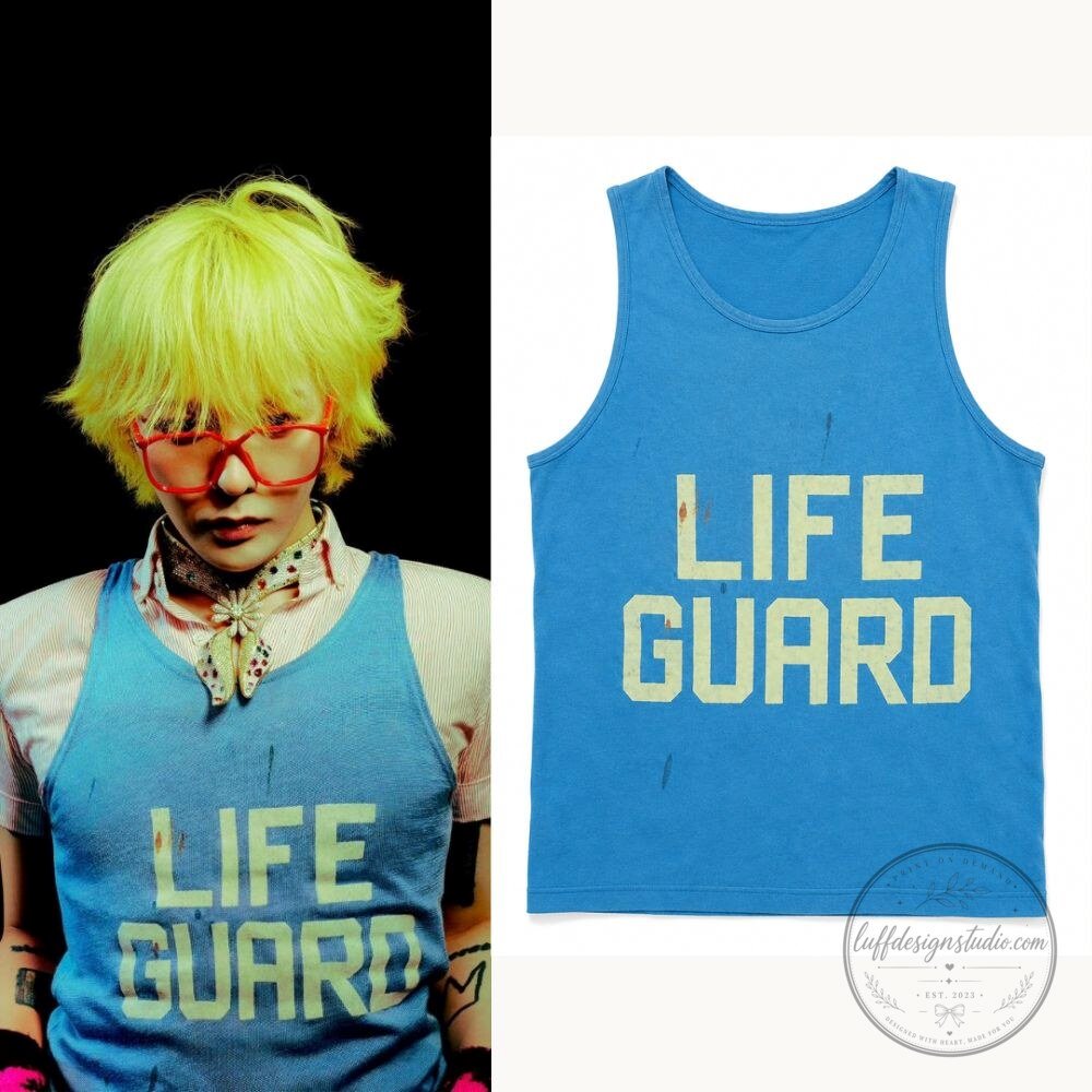 BIGBANG BiliG GDragon Life Guard Tank Top